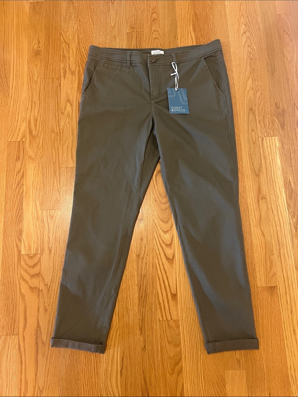 NWT Market & Spruce Women’s Olive Pants